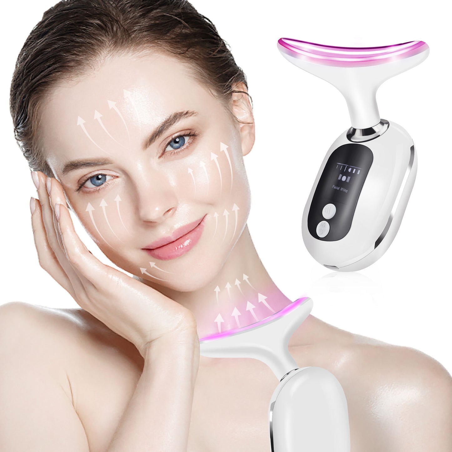 Anti Wrinkles/Anti-Aging Face Neck Skin Massager 4-in-1