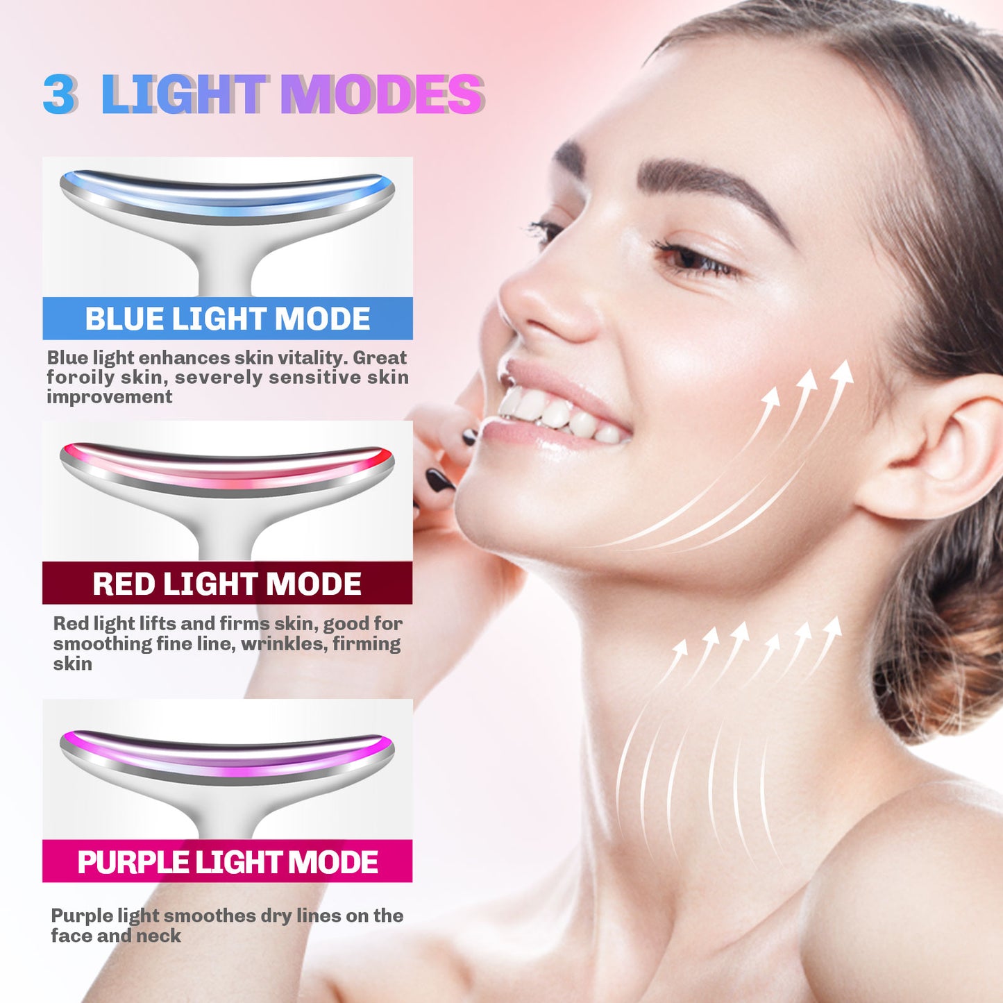 Anti Wrinkles/Anti-Aging Face Neck Skin Massager 4-in-1