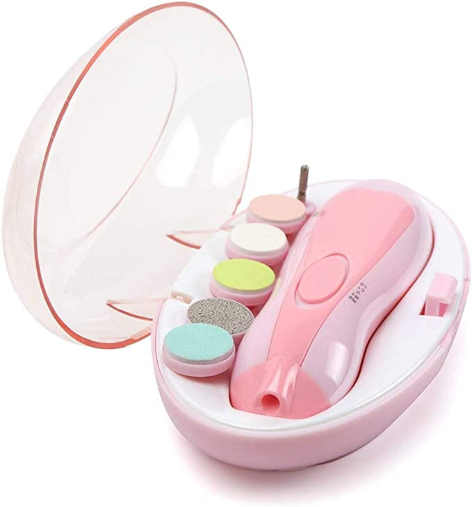 Baby Nail Trimmer-Electric, 6 in 1 Baby Nail Clipper