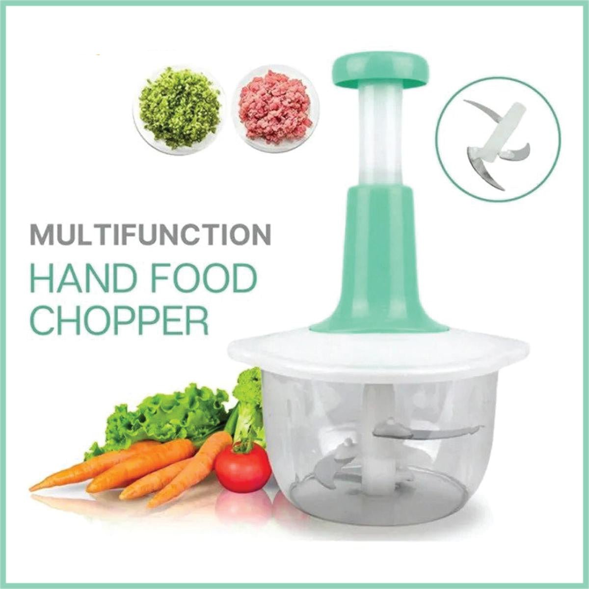 9 in 1 Blender-Manual Vegetable Chopper Hand Press-Food Cutter-Onion Nuts Grinder Mincer-Shredder Kitchen Accessories-Chopper