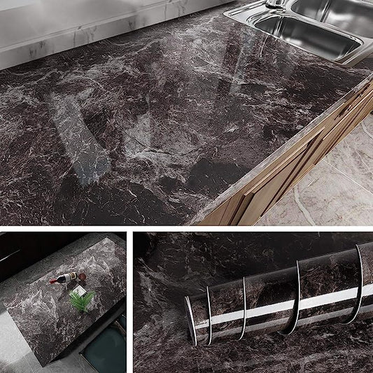 Marble Self Adhesive Wallpaper Waterproof Oil Proof