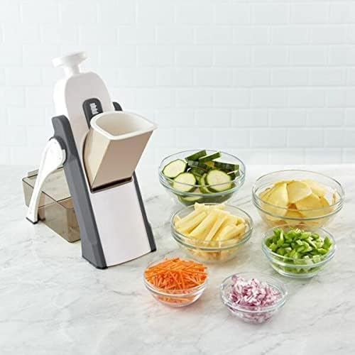 Vegetable Chopper, Thickness Adjustable Mandoliner Food Slicer, Onion, Potato, Tomato Cutter Dicer