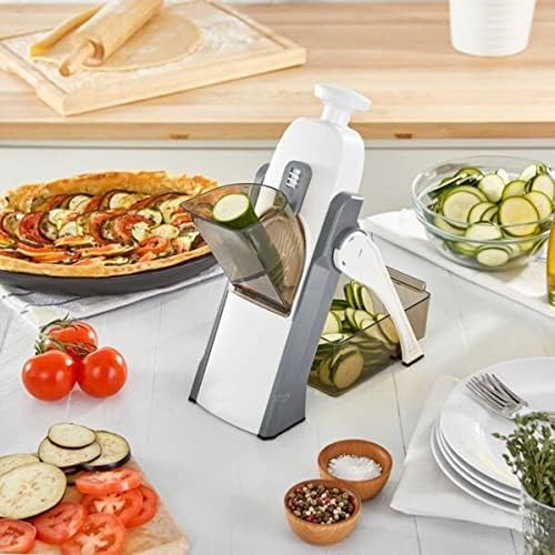 Vegetable Chopper, Thickness Adjustable Mandoliner Food Slicer, Onion, Potato, Tomato Cutter Dicer