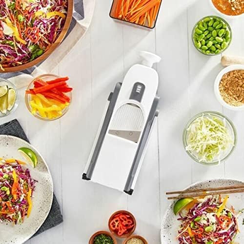 Vegetable Chopper, Thickness Adjustable Mandoliner Food Slicer, Onion, Potato, Tomato Cutter Dicer