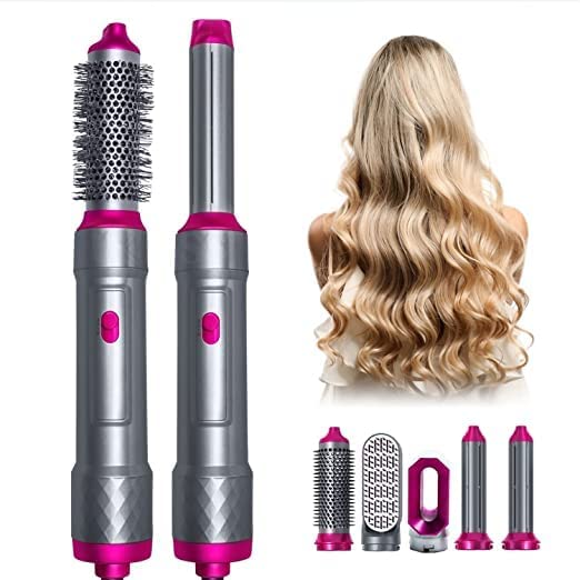 5 in 1 Multifunctional Hair Dryer & Volumizer Hair Straightener