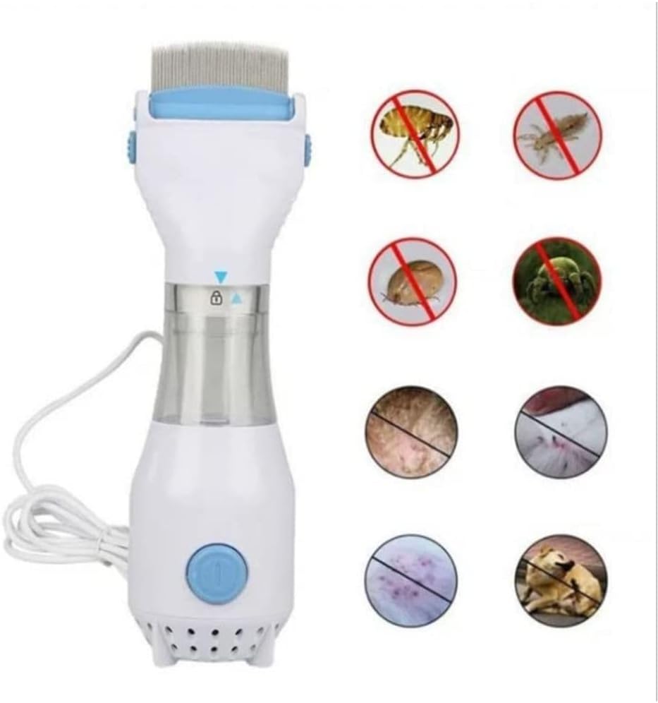 Electric Head Lice & egg remover Comb, Lice remover, Chemical-free head lice treatment