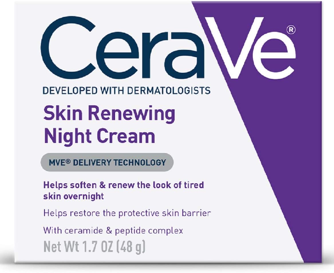 Cerave Skin renewing night cream face moisturizing