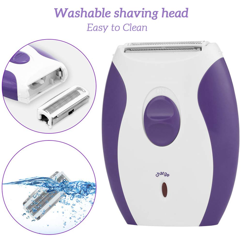 Women Epilator Rechargeable Electric Shaver Razor Depilator