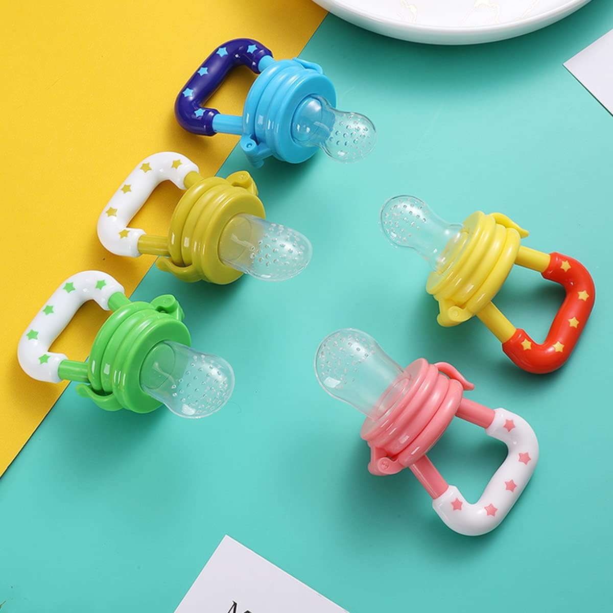 Baby Fruit Pacifier-Fresh Fruit Feeder Infant- Silicon food grade Material