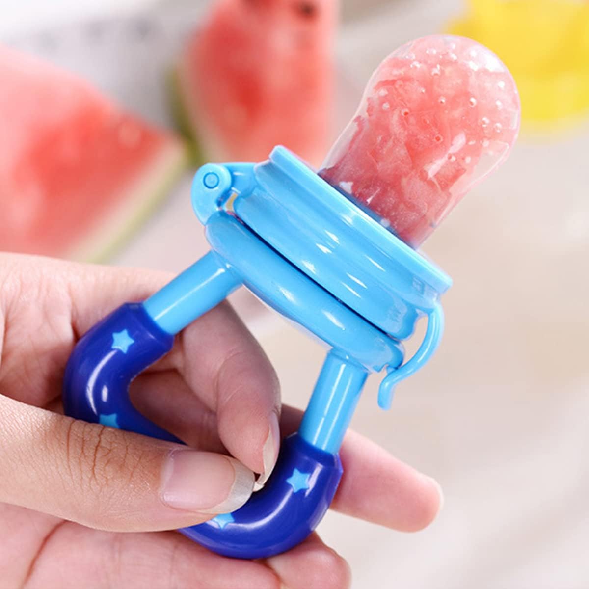 Baby Fruit Pacifier-Fresh Fruit Feeder Infant- Silicon food grade Material