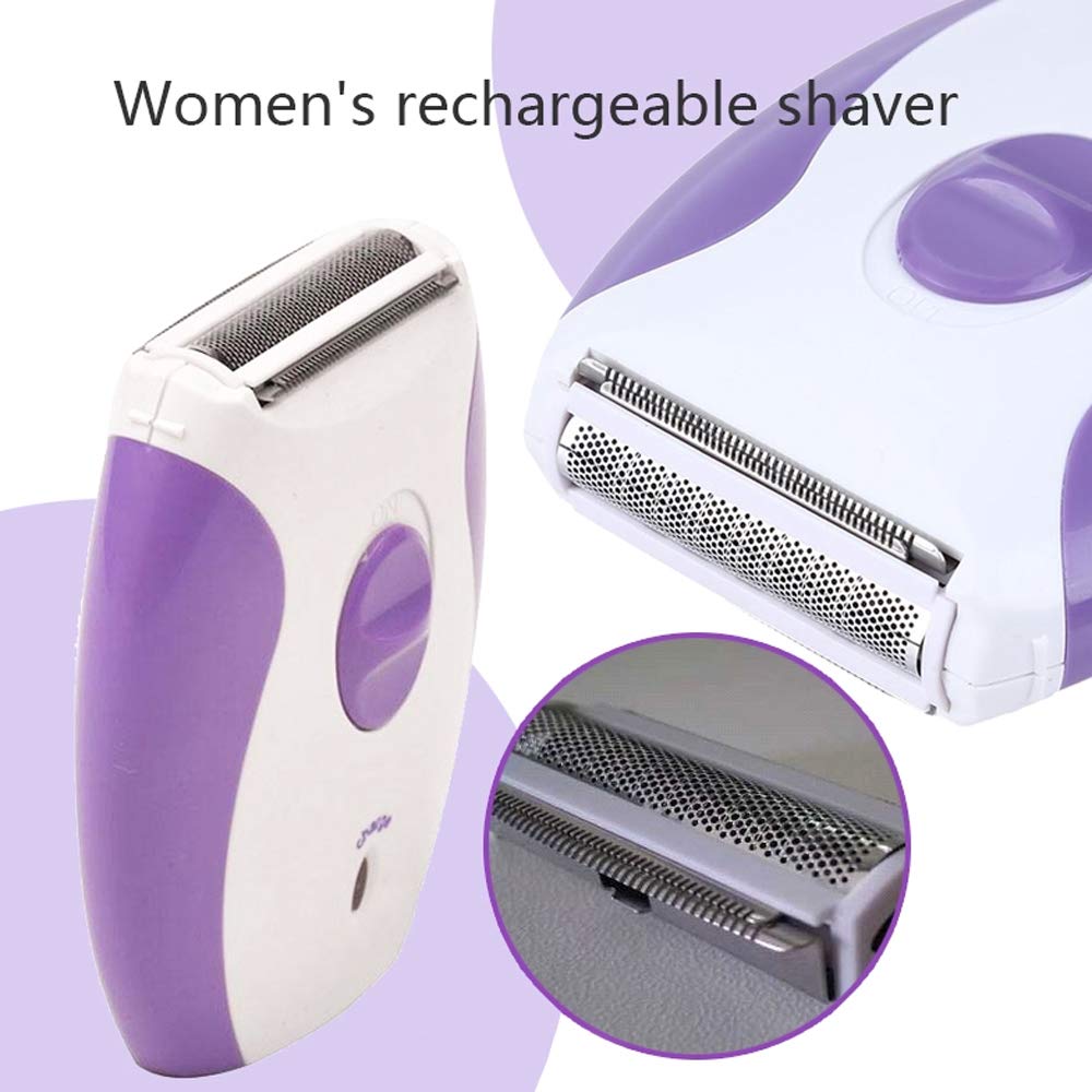 Women Epilator Rechargeable Electric Shaver Razor Depilator