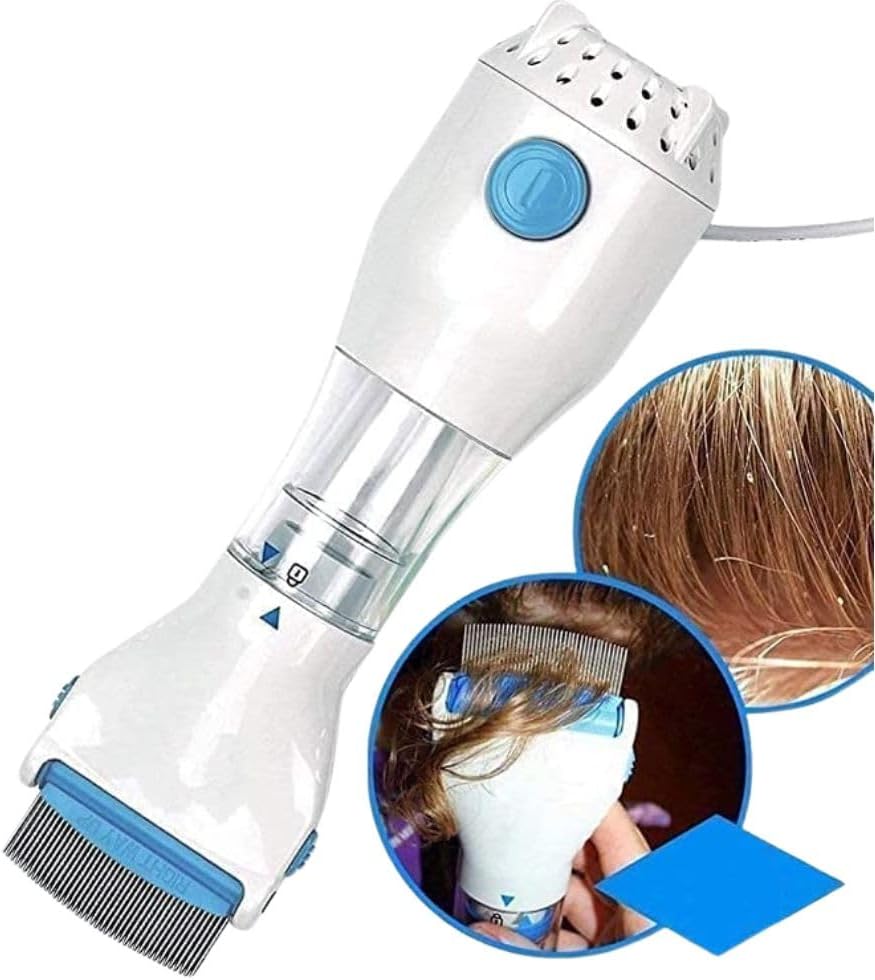 Electric Head Lice & egg remover Comb, Lice remover, Chemical-free head lice treatment