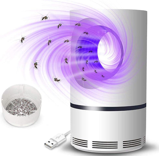 Electric Mosquito Insect Killer Lamp USB, Safe Chemical-Free 368NM UV Physical Mosquito Lamp