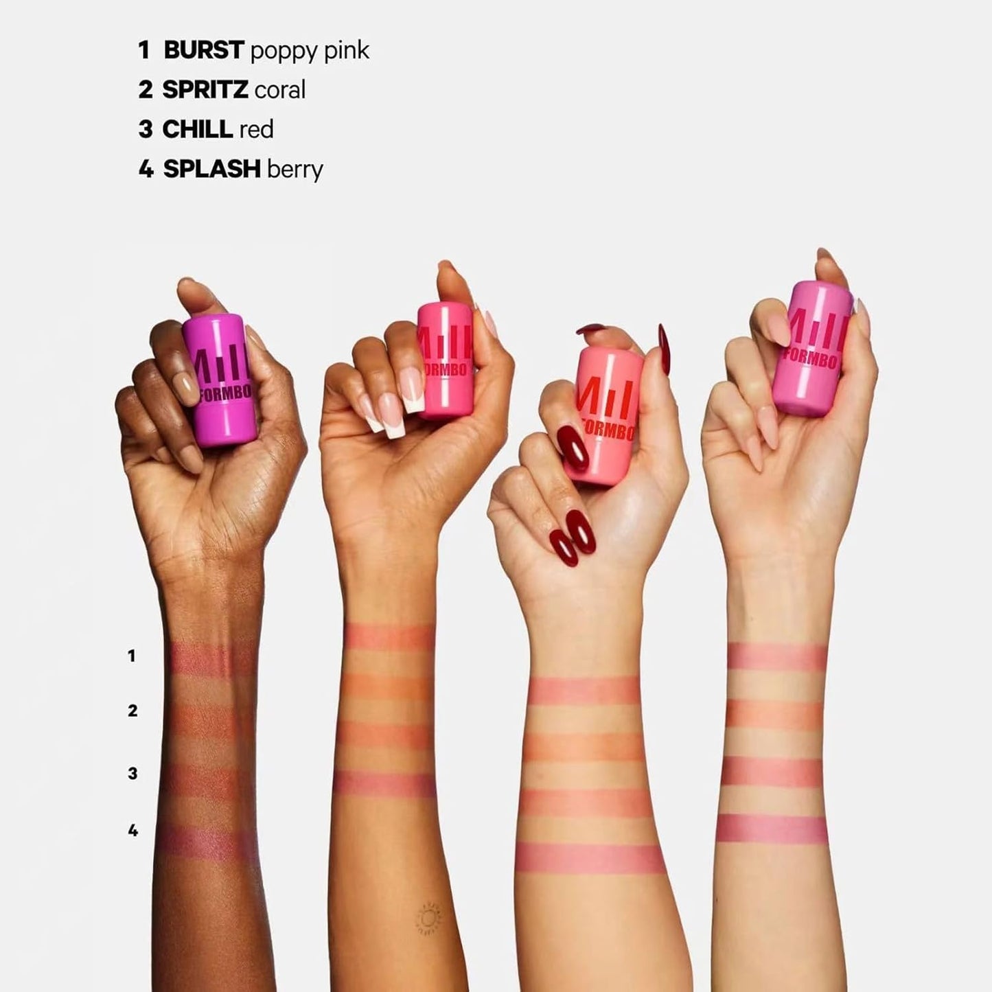 Jelly Blush Stick Sheer Lip-Pack Of 4