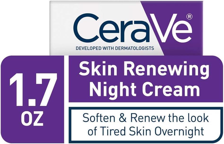 Cerave Skin renewing night cream face moisturizing