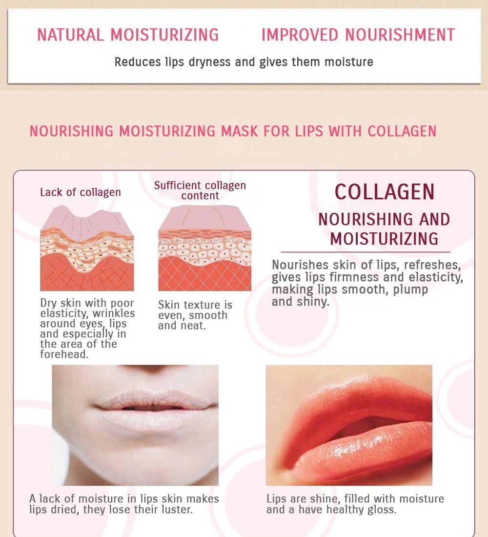 Bioaqua Pink Girl Crystal Collagen Lip Mask