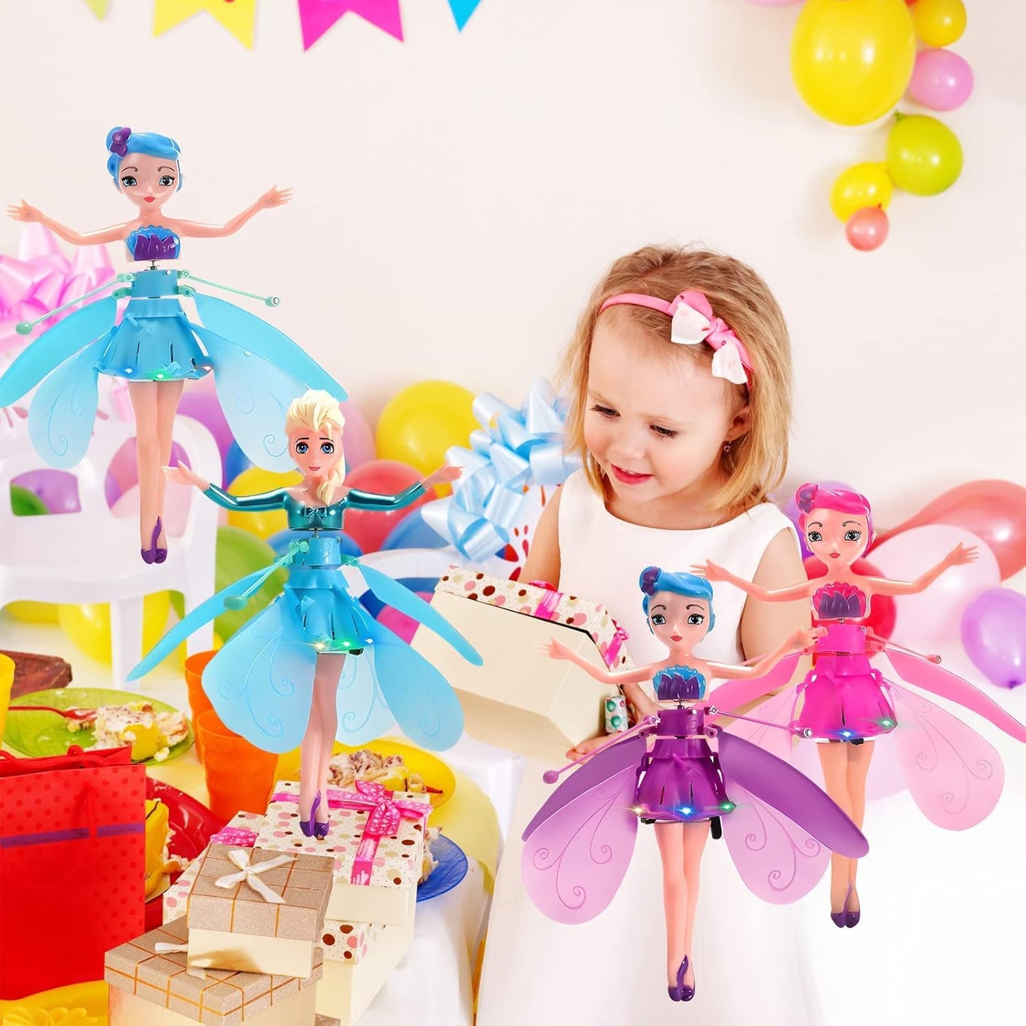 Magical Flying Fairy Doll, hand Sensor Control, USB Powered Magic Flying Fairy