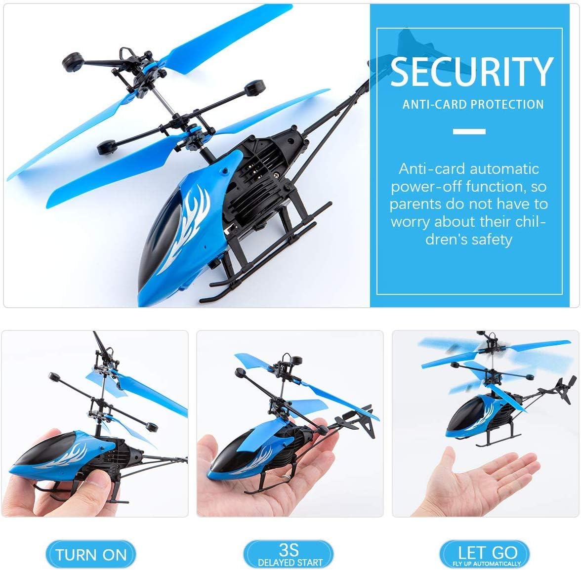 Rechargeable Flying Hand Sensor Control Helicopter