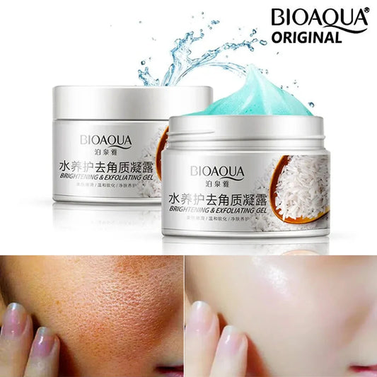 Bioaqua Brightening & Exfoliating Rice Gel Face Scrub