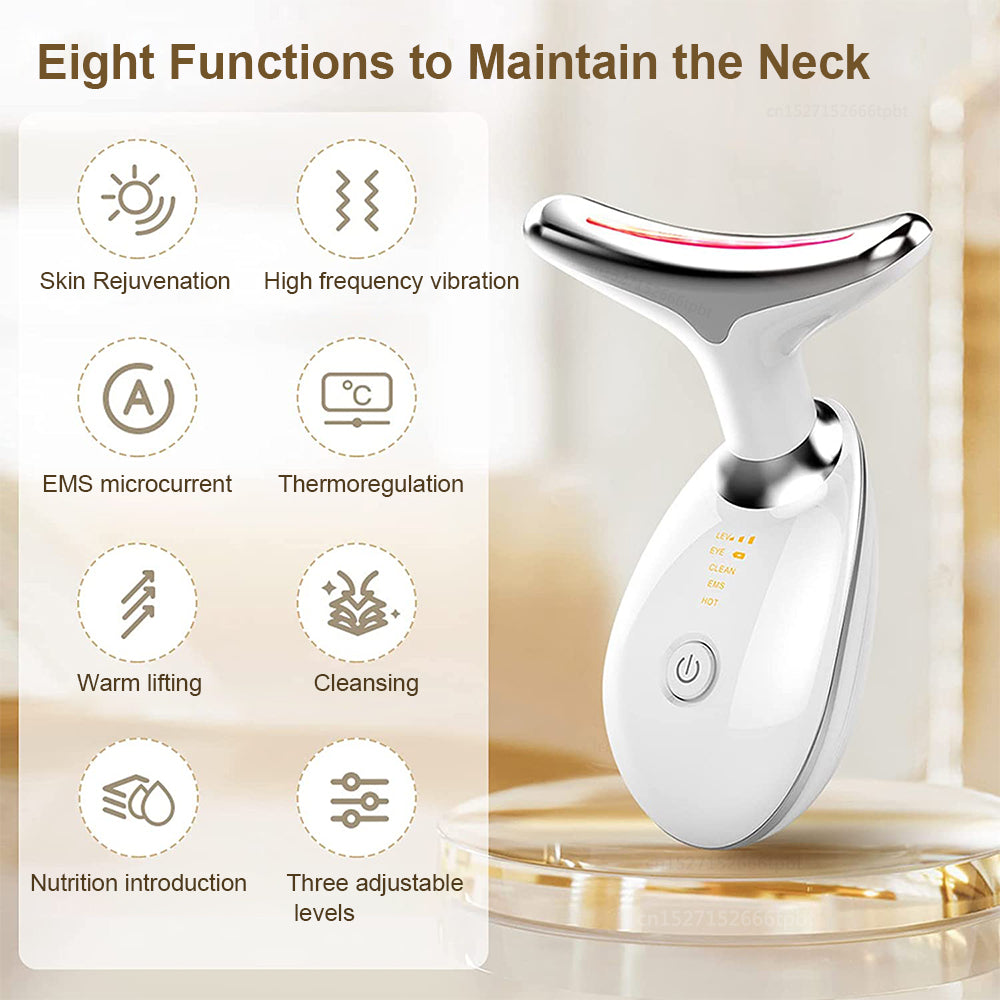 Anti Wrinkles/Anti-Aging Face Neck Skin Massager 4-in-1