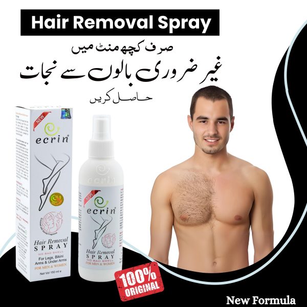 Ecrin Hair Remover Spray For Men & women