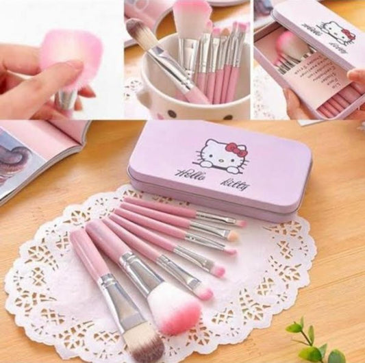 Hello Kitty Makeup Brush Set (Pack of 7)