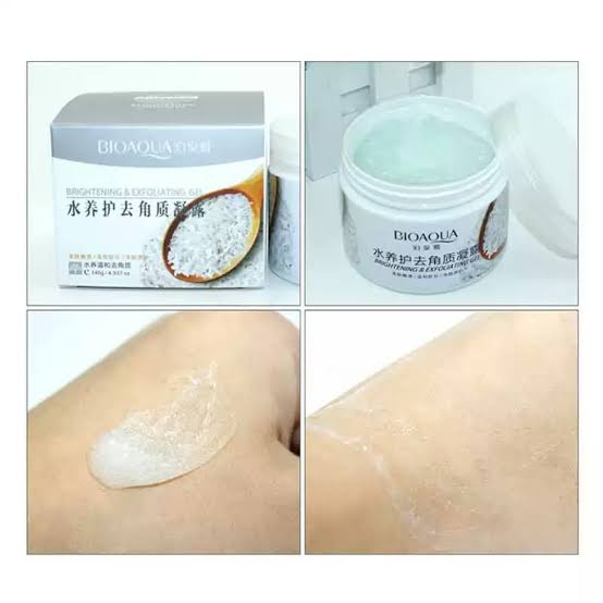 Bioaqua Brightening & Exfoliating Rice Gel Face Scrub